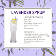Monin Lavender Syrup with Syrup Pump Starter Set for Cocktails, Coffee, and Beverages 750 Ml. / 25.4 Fl. Oz. (2-Pc Set)