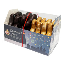 Wicklein Nurnberger Gingerbread Lebkuchens 2 Assorted STARS Glazed & Dark Chocolate Glazed Fruit Filling 6.17 Oz./175 g. (Pack of 2)