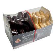 Wicklein Nurnberger Gingerbread Lebkuchens 2 Assorted STARS Glazed & Dark Chocolate Glazed Fruit Filling 6.17 Oz./175 g. (Pack of 2)