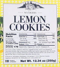 Nyakers Lemon Cookies Swedish 12.34 Oz. /350 g.