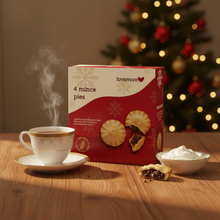 Lovemore Mince Pies Wheat & Gluten Free 4-Count 9.52 Oz. (270 g.)