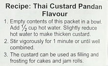 Lobo Thai Custard Mix Pandan Flavor (Sangkaya) 4.2 Oz./ 120 G. (Pack of 3)
