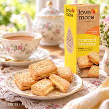 Lovemore British Custard Cream Biscuits – Gluten Free, Wheat Free & Milk Free – 4.4 oz (125 g)