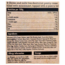 Lovemore Mince Pies Wheat & Gluten Free 4-Count 9.52 Oz. (270 g.)