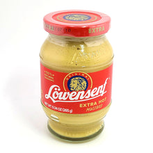 Lowensenf Bavarian Extra Hot Mustard 10.05 oz.(285 g) 2-Pack with Stylish Stainless Steel Spoon