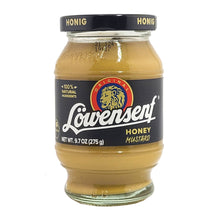 Lowensenf Bavarian Honey Mustard 10.05 oz.(285 g) 2-Pack with Stylish Stainless Steel Spoon