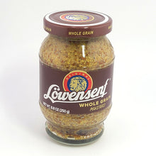 Lowensenf Bavarian Whole Grain Mustard 10.05 oz.(285 g) 2-Pack with Stylish Stainless Steel Spoon