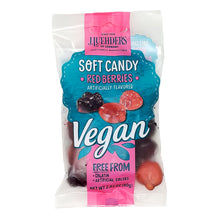 J. Luehders Vegan Soft Candy Gummies Trio Pack:  Red Berries, Fruity Flowers, and Exotic Fruits  2.82 Oz. (80 g) X 3
