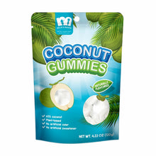 Melin & Maddie COCONUT Gummies Plant-Based 4.23 Oz. /120 g. (Pack of 2)