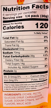 Melin & Maddie LYCHEE Gummies Plant-Based 4.23 Oz. /120 g. (Pack of 2)