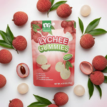 Melin & Maddie LYCHEE Gummies Plant-Based 4.23 Oz. /120 g. (Pack of 2)