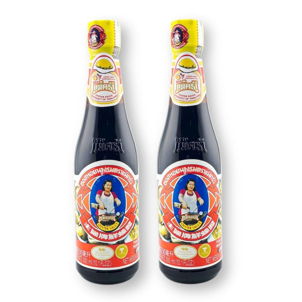 Maekrua Oyster Sauce Thai 10.1 Fl. Oz. / 300 ml (Pack of 2)