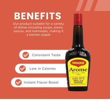 Maggi Arome Saveur Seasoning Sauce by Nestle From France 6.7 Fl. Oz. (200 ml) (Pack of 2)