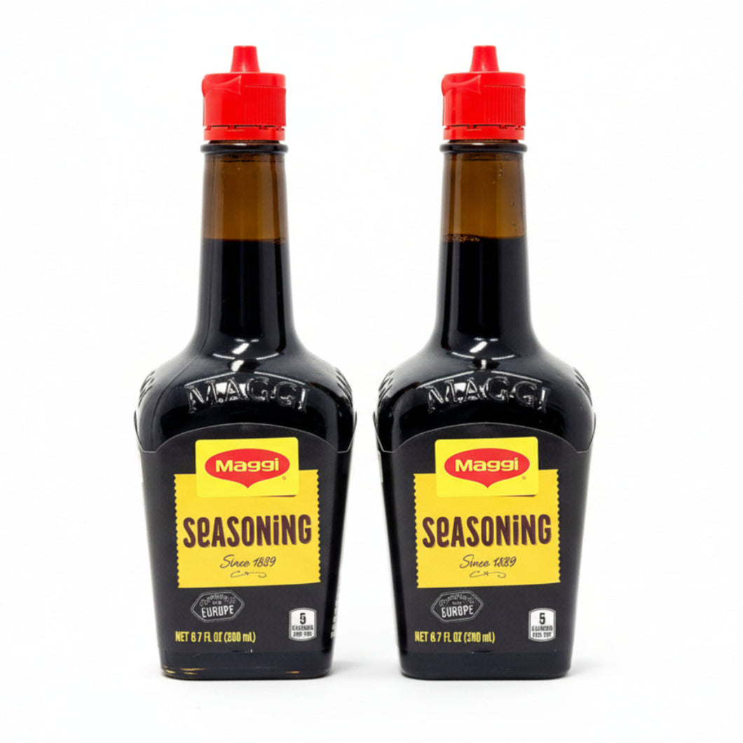 Maggi Europe Seasoning Sauce by Nestle 6.7 Fl Oz. (Pack of 2)