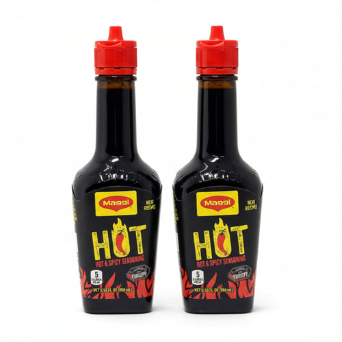 Maggi Europe Hot & Spicy Seasoning Sauce 3.38 Fl Oz. (Pack of 2)