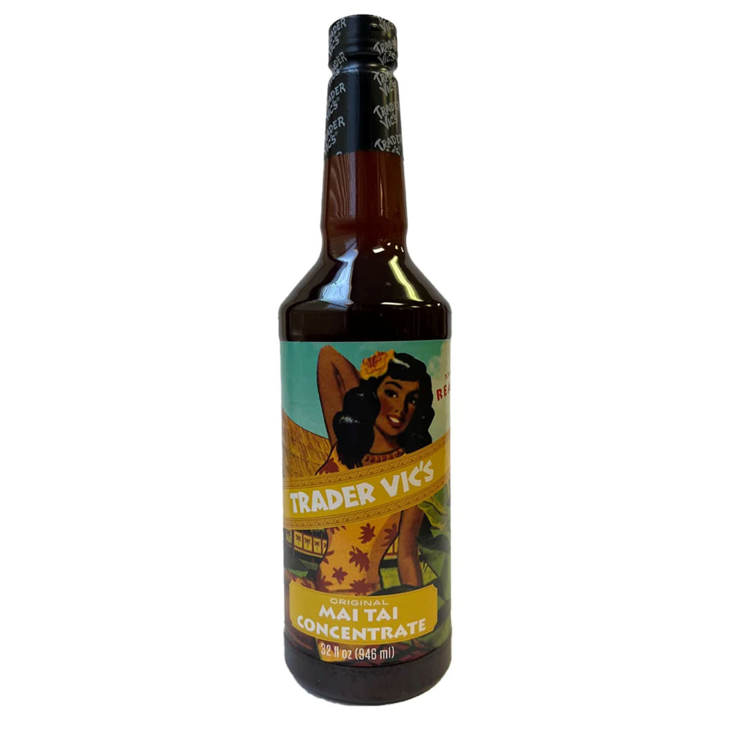 Trader Vic's the Original Mai Tai CONCENTRATE Cocktail Mix 32 Fl. Oz./946 Ml.