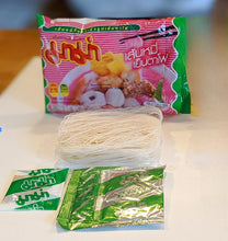 MAMA Yentafo Vermicelli Instant Noodles Thai Style 1.94 Oz./55 G. (Pack of 6)