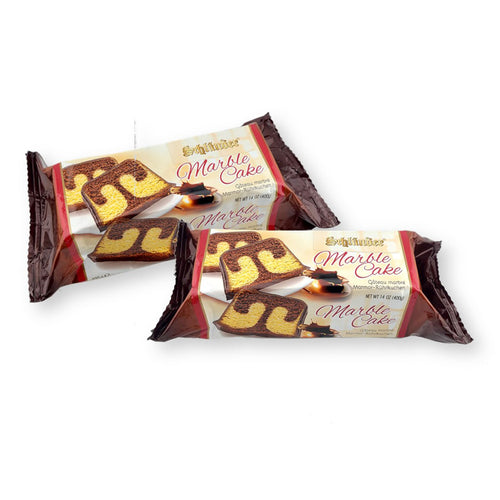 Schlunder Marble Cake Chocolate Covered 14 oz. / 400 g. (Pack of 2)