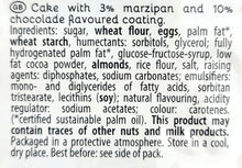 Schlunder Marzipan Cake Chocolate Covered 14 oz. (400 g)