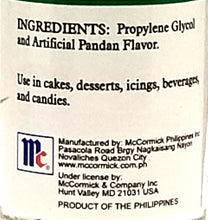 McCormick Pandan Flavoring Extract 20 ml. (Pack of 24)