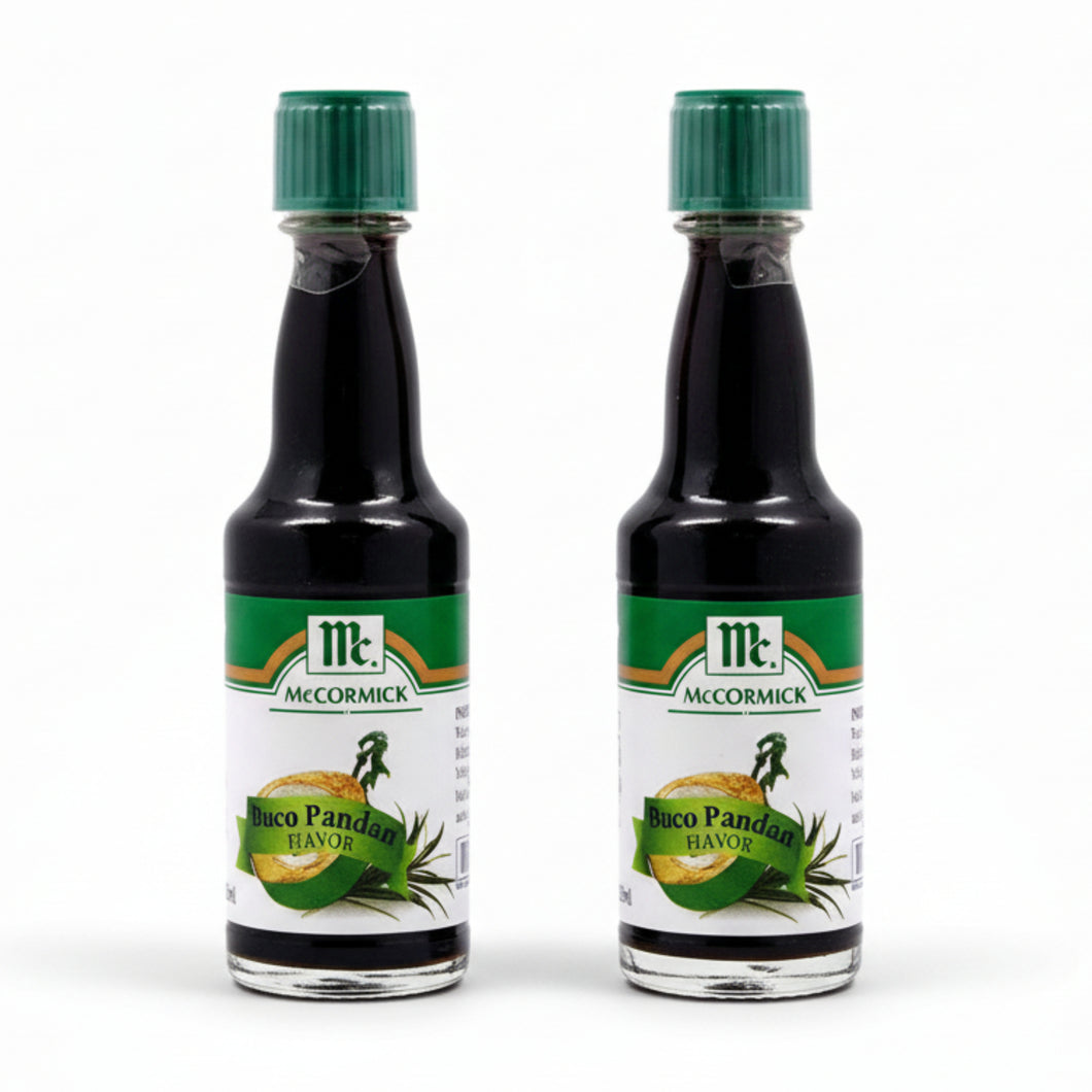 McCormick Buco Pandan Flavoring Extract 20 ml. (Pack of 2)