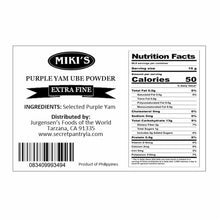 Miki's Ube Purple Yam Powder EXTRA FINE Grain 100% Pure Ube 1 Kg. / 2.2 lbs.