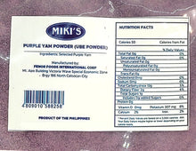 Miki's Ube Purple Yam Powder 100% Pure Ube Kosher 17.64 Oz./ 500 G.