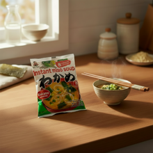 Miko Brand Instant Miso Soup Wakame Seaweed 5.55 oz. (Pack of 2)