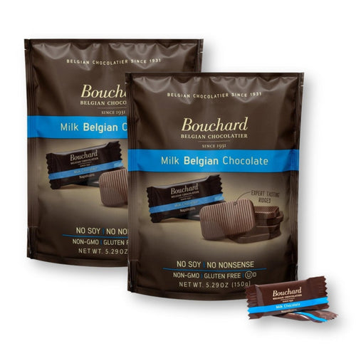 Bouchard Premium MILK Belgian Chocolate 5.29 Oz. / 150 g. (Pack of 2)