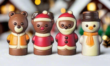Weibler Mini Assorted Christmas Figures Set in Individual Acetate Gift Tubes .32 Oz (Set of 4)