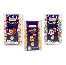 Riegelein Minis Solid Chocolate Gold Bear 33% Cocoa Fairtrade 3.5 Oz. (Pack of 2)