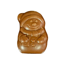 Riegelein Mini Solid Chocolate Trio Gift Set: Bear, Santa, and Snowman 33% Cocoa Fairtrade 3.5 Oz. X 3