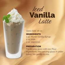 Monin Mini Coffee Syrups Collection (Caramel, Amaretto, Hazelnut, Irish Cream, and Vanilla) 50 ml. X 5
