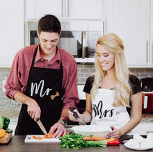 Kate Aspen "Mr. & Mrs." Couples Apron Gift 2-Piece Set