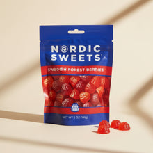 Nordic Sweets Swedish Forest Berries Soft Gummy Candy 5 Oz. / 141 g. (Pack of 2)