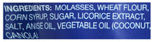 Nordic Sweets Sweet Black Locorice Candy 5 Oz. / 141 g. (Pack of 2)