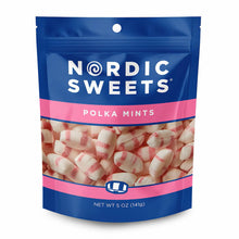 Nordic Sweets Polka Mints Peppermint Candy 5 Oz. / 141 g. (Pack of 2)
