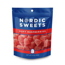 Nordic Sweets Soft Raspberries Gummy Candy 5 Oz. / 141 g. (Pack of 2)
