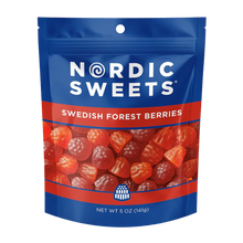 Nordic Sweets Swedish Forest Berries Soft Gummy Candy 5 Oz. / 141 g. (Pack of 2)