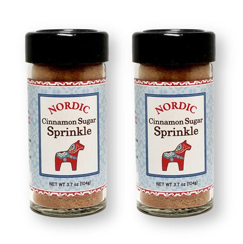 Nordic Cinnamon Sugar Sprinkle 3.7 Oz. (Pack of 2)