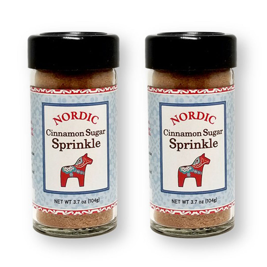 Nordic Cinnamon Sugar Sprinkle 3.7 Oz. (Pack of 2)