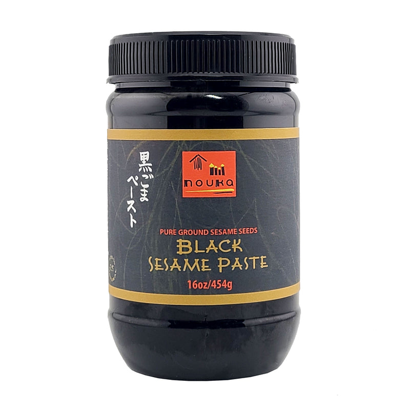Nouka Black Sesame Paste 16 Oz. (473 ml) X 12 (Factory Case