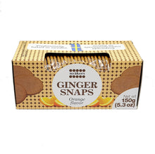 Nyakers Pepparkakor Swedish Gingersnaps Cookies ORANGE Flavor 5.3 Oz /150 g. (Pack of 2)