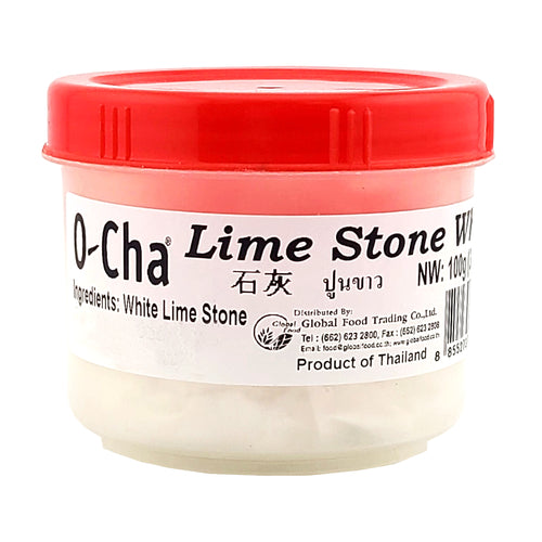 White Lime Stone Paste 3.5 Oz./ 100 G. by O-Cha (Pack of 2)