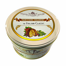 Chiostro di Saronno TIRAMISU Panettone Italian Classic Gift Tin 26.5 Oz. (750 G.)