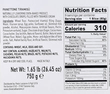 Chiostro di Saronno TIRAMISU Panettone Italian Classic Gift Tin 26.5 Oz. (750 G.)