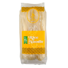 Panna Premium Thai Rice Stick Noodles XL (10mm) Wide Dried 100% Natural Gluten Free Halal 400 G. X 34 Factory Case