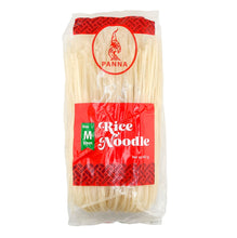 Panna Premium Thai Rice Stick Noodles M (3mm) Wide Dried 100% Natural Gluten Free Halal 400 G. (Pack of 2)