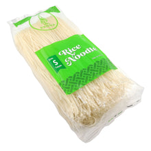 Panna Premium Thai Rice Stick Noodles S (1mm) Wide Dried 100% Natural Gluten Free Halal 400 G. X 34 Factory Case