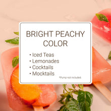 Monin Peach Syrup for Cocktails, Coffee, and Beverages 750 Ml. / 25.4 Fl. Oz. X 12 (Factory Case)
